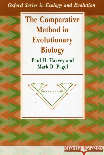 The Comparative Method in Evolutionary Biology  Harvey 9780198546405 0