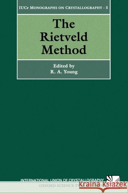 The Rietveld Method R. A. Young 9780198559122 0