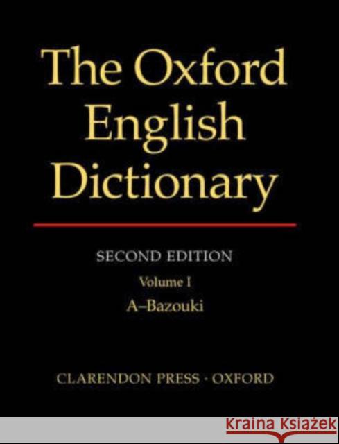 The Oxford English Dictionary: 20 Volume Set Simpson, John 9780198611868