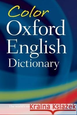 Color Oxford English Dictionary Sara Hawker 9780198614401 Oxford University Press