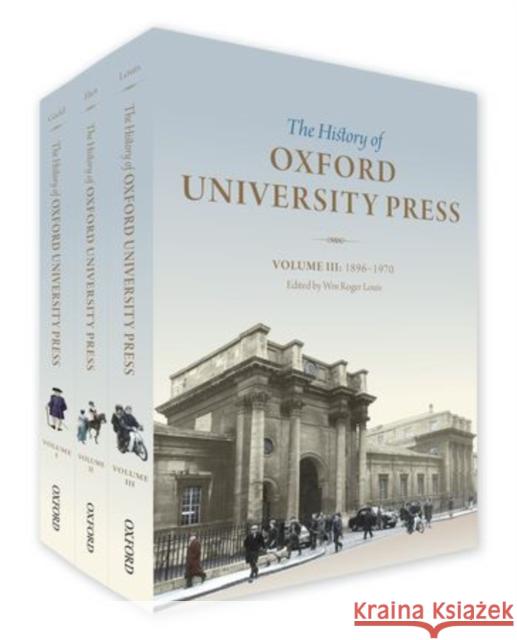 The History of Oxford University Press: Three-Volume Set Gadd, Ian 9780198702795 Oxford University Press