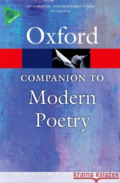 The Oxford Companion to Modern Poetry Hamilton, Ian 9780198704850 Oxford University Press, USA