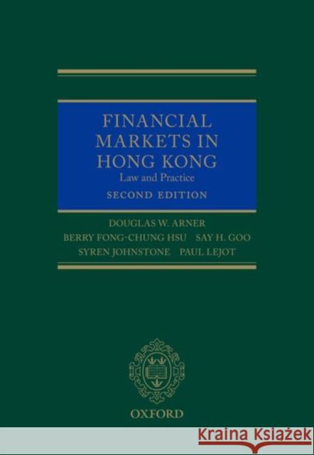 Financial Markets in Hong Kong Berry Hsu 9780198706472