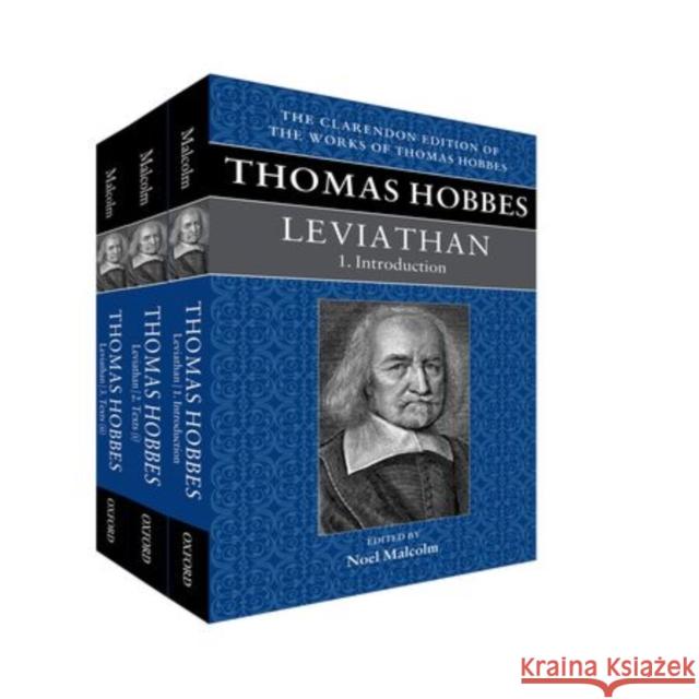 Thomas Hobbes: Leviathan: Editorial Introduction Noel Malcolm 9780198709091