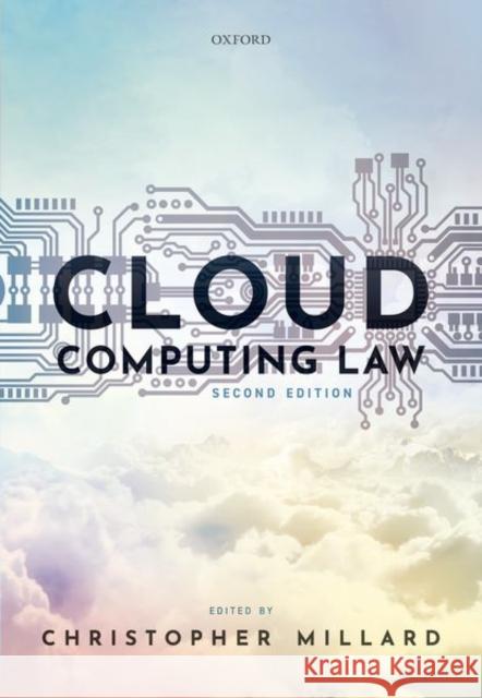 Cloud Computing Law Christopher Millard 9780198716662 Oxford University Press, USA