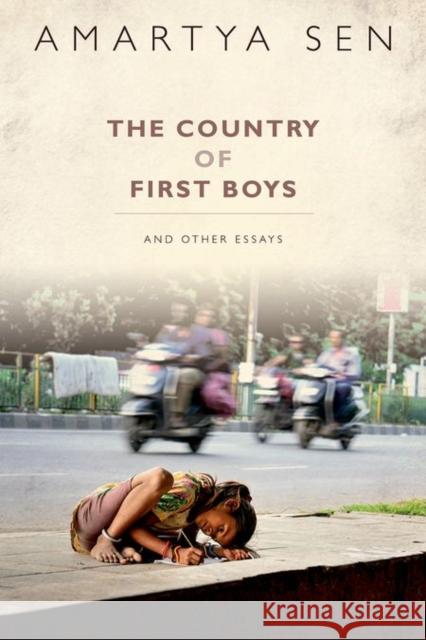 The Country of First Boys: And Other Essays Sen, Amartya 9780198738183