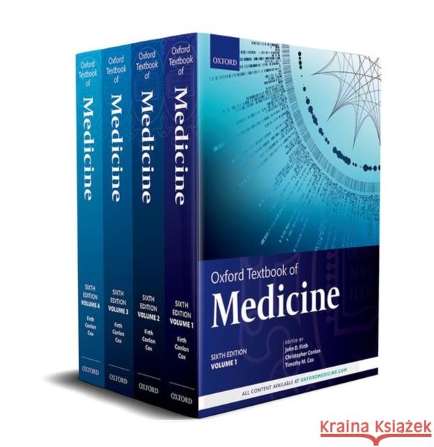 Oxford Textbook of Medicine John Firth Timothy Cox Christopher Conlon 9780198746690