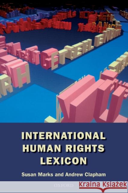 International Human Rights Lexicon Andrew Clapham 9780198764137 0