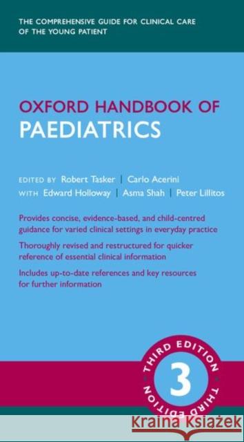 Oxford Handbook of Paediatrics 3rd Edition Tasker 9780198789888 Oxford University Press