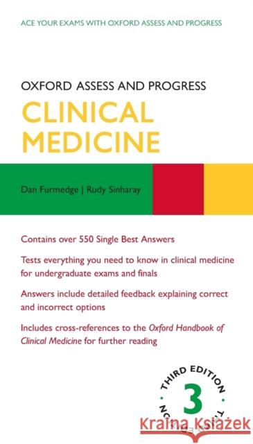 Oxford Assess and Progress: Clinical Medicine Rudy Sinha-Ray Daniel Furmedge 9780198812968 Oxford University Press, USA