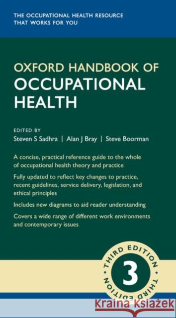 Oxford Handbook of Occupational Health 3e  9780198849803 Oxford University Press