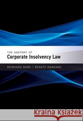 The Anatomy of Corporate Insolvency Law  9780198852094 OUP OXFORD