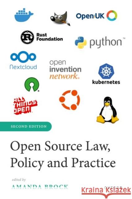 Open Source Law, Policy and Practice  9780198862345 Oxford University Press