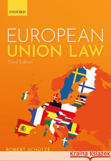 European Union Law Robert Schutze (Professor of European an   9780198864660