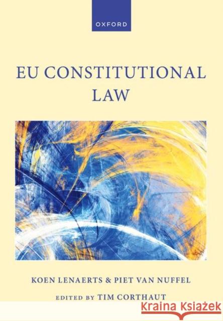 Eu Constitutional Law Lenaerts, Koen 9780198866527