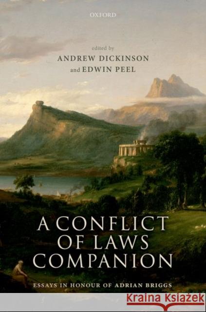 A Conflict of Laws Companion Dickinson, Andrew 9780198868958 Oxford University Press