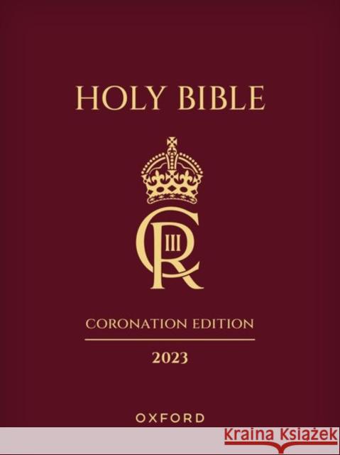 The Holy Bible 2023 Coronation Edition: Authorized King James Version  9780198884842 Oxford University Press