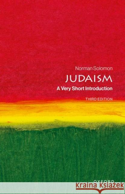 Judaism Norman (University of Oxford) Solomon 9780198930471 Oxford University Press