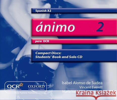 Animo 2: Para OCR A2 Audio CDs   9780199153299 0