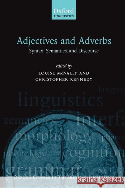 Oxford Studies in Theoretical Linguistics McNally, Louise 9780199211623