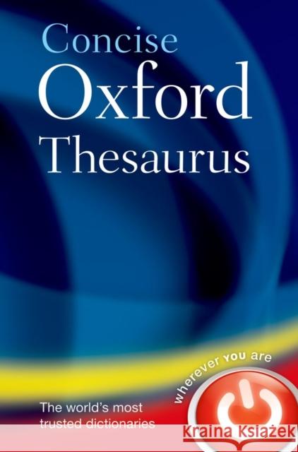 Concise Oxford Thesaurus  9780199215133 Oxford University Press