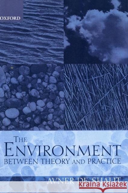 The Environment: Between Theory and Practice De-Shalit, Avner 9780199240388 Oxford University Press, USA