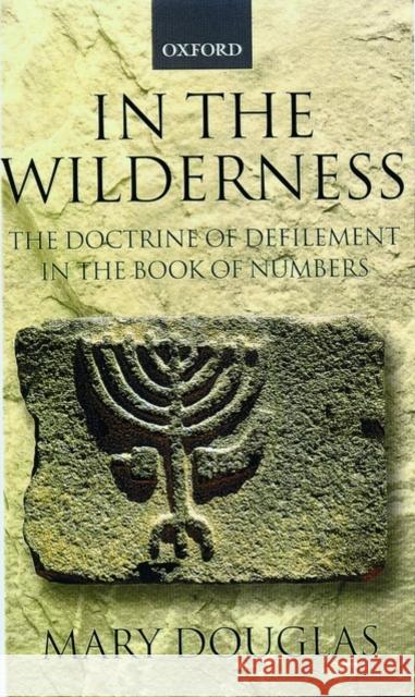 In the Wilderness: The Doctrine of Defilement in the Book of Numbers Douglas, Mary 9780199245413