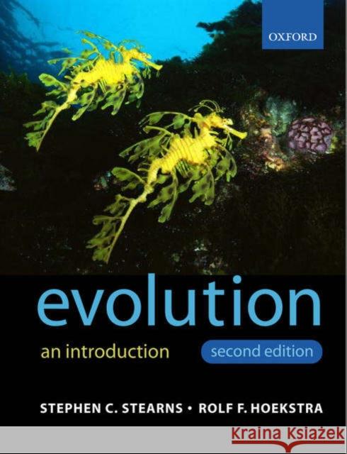 Evolution Stephen Stearns 9780199255634 0