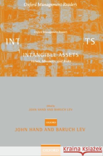 Intangible Assets Hand, John 9780199256945 0