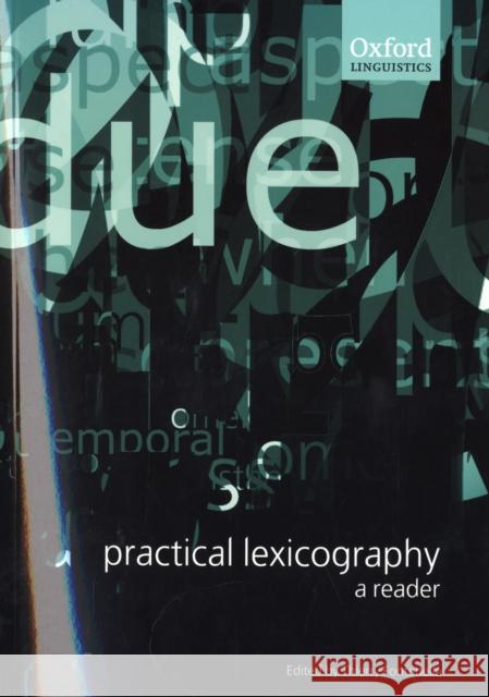 Practical Lexicography a Reader (Paperback) Fontenelle, Thierry 9780199292349