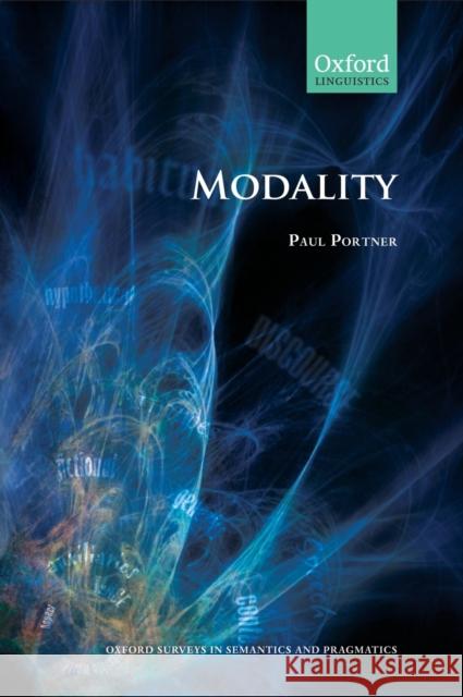 Modality Paul Portner 9780199292424