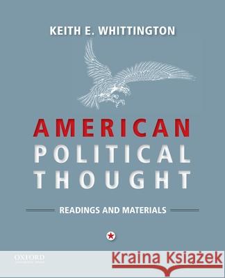 American Political Thought Keith E. Whittington 9780199338863