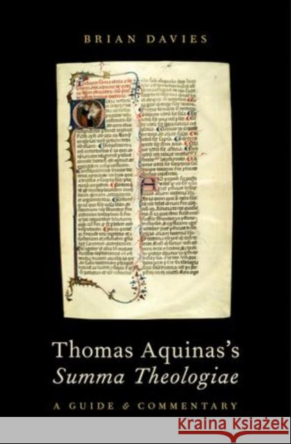 Thomas Aquinas's Summa Theologiae: A Guide and Commentary Brian Davies 9780199380633