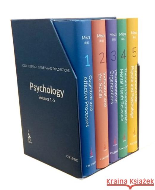 Psychology Volumes 1-5: Icssr Research Surveys and Explorations Girishwar Misra 9780199499663