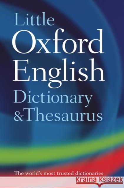 Little Oxford Dictionary and Thesaurus   9780199534814 Oxford University Press