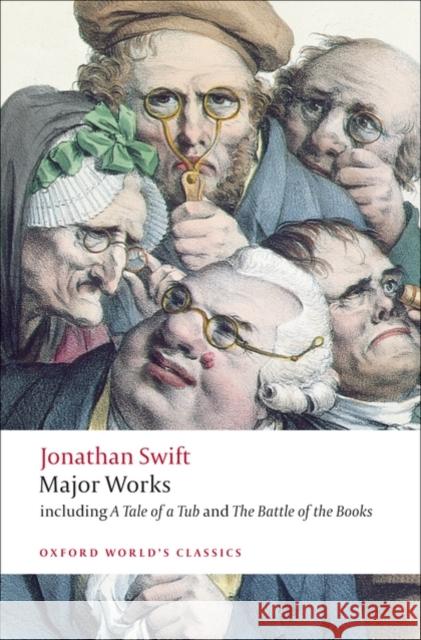 Major Works Jonathan Swift 9780199540785 0