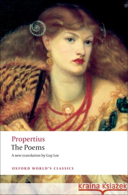 The Poems Propertius 9780199555925