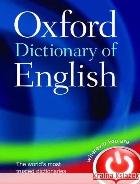 Oxford Dictionary of English  9780199571123 OXFORD UNIVERSITY PRESS