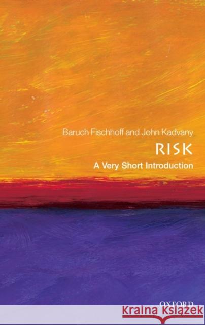Risk: A Very Short Introduction Baruch Fischhoff 9780199576203