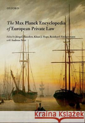 Max Planck Encyclopedia of European Private Law  9780199578955 