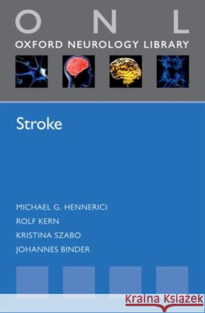 Stroke  9780199582808 Oxford University Press