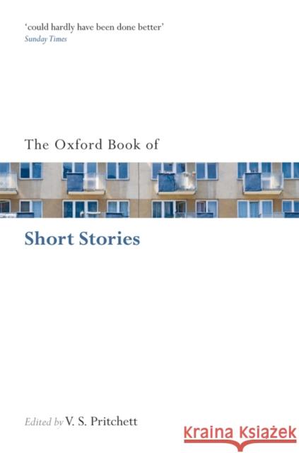 The Oxford Book of Short Stories V S Pritchett 9780199583133