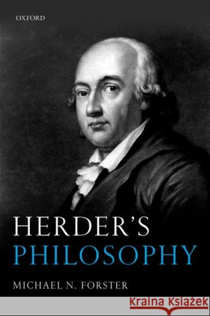 Herder's Philosophy Michael N. Forster 9780199588367