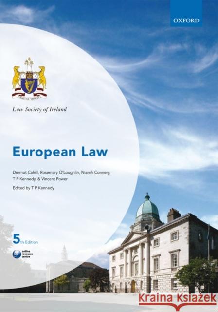 European Law  9780199589050 Oxford University Press