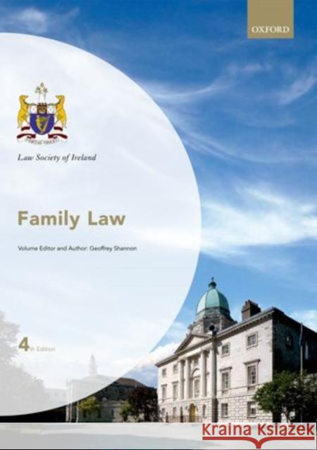 Family Law Geoffrey Shannon 9780199589067 0