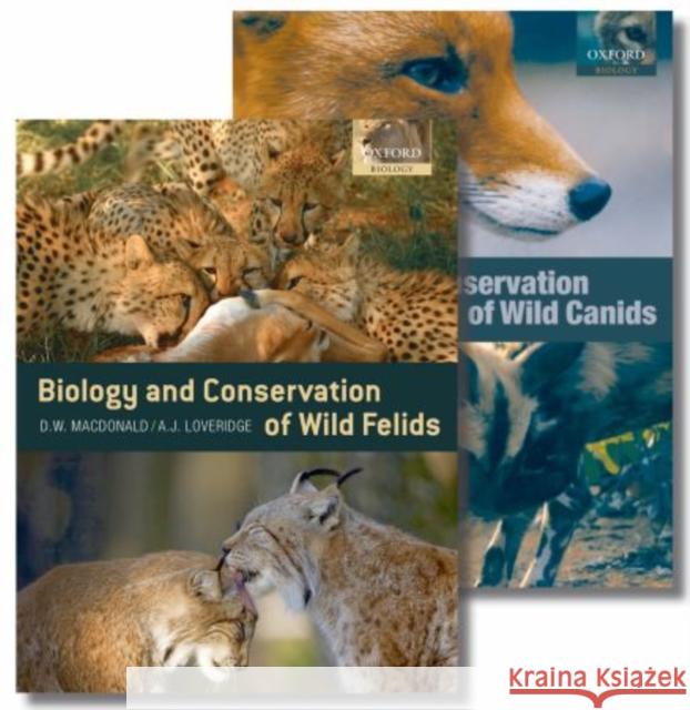 Biology and Conservation of Wild Carnivores: The Canids and the Felids Two-Volume Set MacDonald, David 9780199592838