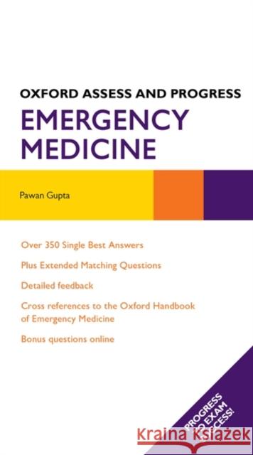 Emergency Medicine Gupta, Pawan 9780199599530 0