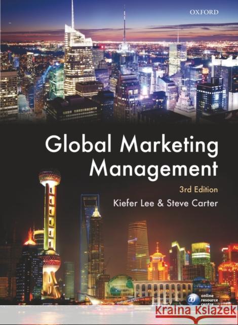 Global Marketing Management Kiefer Lee 9780199609703 0