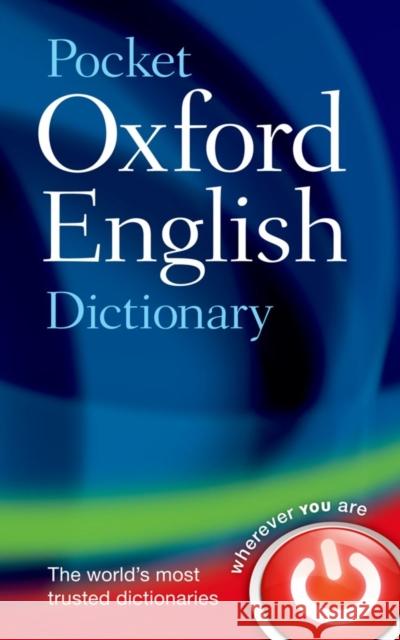 Pocket Oxford English Dictionary Oxford Dictionaries Oxford Dictionaries 9780199666157 Oxford University Press