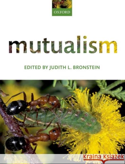 Mutualism Judith L. Bronstein 9780199675654